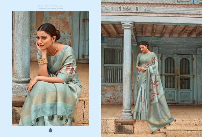 Bhumi Chhap 1 Festive Wear Wholesale Printed Saree Catalog
